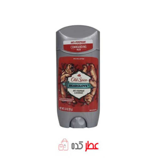 مام صابونی اولد اسپایس خاکستری مدل Bearglover ck وزن 85 گرمی
