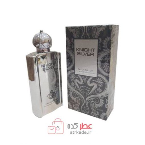 فراگرنس ورد نایت سیلور 100 میل Fragrance World Knight Silver