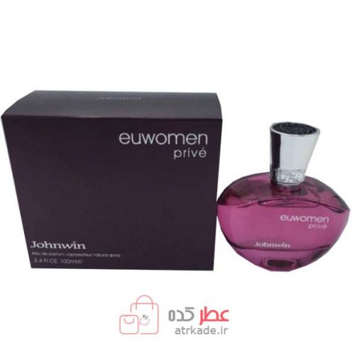 ادکلن جانوین Johnwin euwomen prive حجم 100 میل ( ایفوریا زنانه )