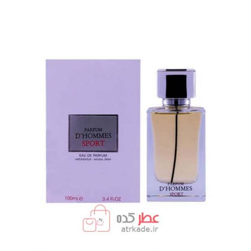 فراگرنس ورد parfum d'hommes sport حجم 100 میل ( دیور هوم اسپرت )