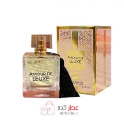 عطر زنانه فراگرنس ورد Amoue De Leuxe  حجم 100 میل "لالیک لامور"