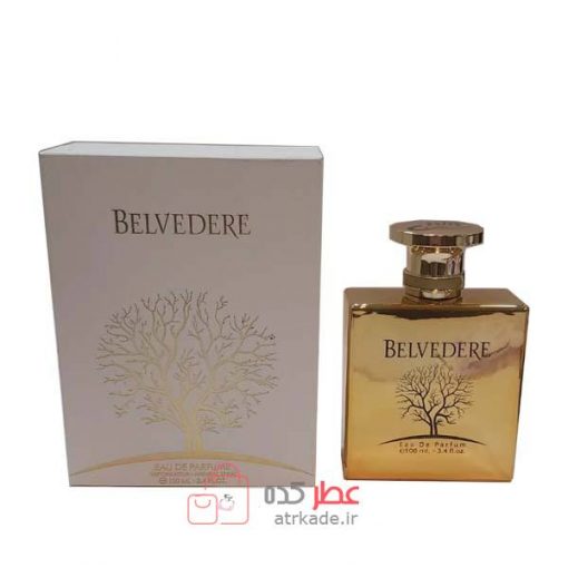 ادکلن مردانه بی ام کالکشن بلودر سفید حجم 100 میل  BM collection  Belvedere  gold 100ml 