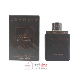عطر ادکلن جانوین من این بلک ادو پرفیوم 100 میل Johnwin Men In Black Eau De Parfum 100ml