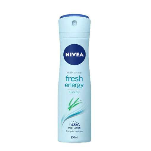اسپری زنانه ضد تعریق نیوا مدل nivea fresh energy حجم 150 میل