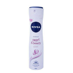 اسپری زنانه ضد تعریق نیوا مدل nivea peral & beauty حجم 150 میل