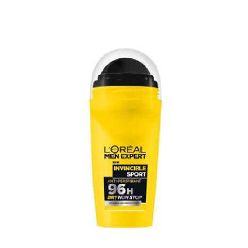 مام رول ضد تعریق لورال مدل loreal men expert invincible sport حجم 50 میل