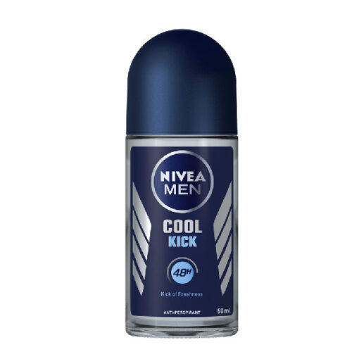 مام رول نیوا مدل nivea men cool kick حجم 50 میل