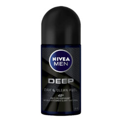 مام رول نیوا مدل nivea men deep حجم 50 میل