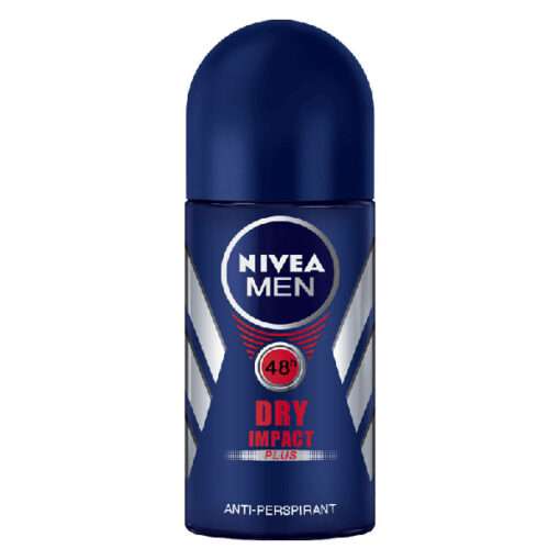مام رول نیوا مدل nivea men dry impact حجم 50 میل