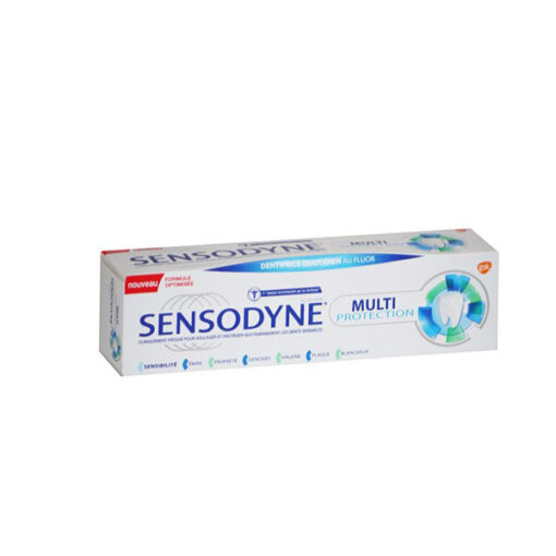 خمیر دندان سنسوداین مدل sensodyne multi protection حجم 75 میل
