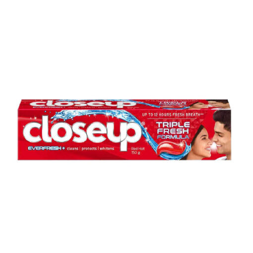 خمیر دندان کلوس آپ مدل closeup red hot وزن 150 گرم