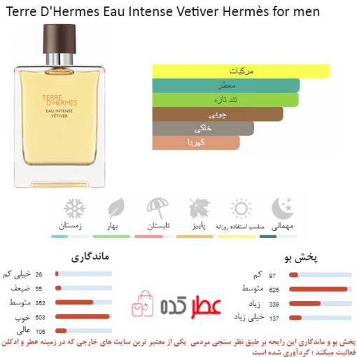 Terre D'Hermes Eau Intense Vetiver Hermès for men
