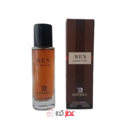 ادکلن روونا من لندن لایف Rovena Men London Life حجم 30 میل ( باربری لندن مردانه )