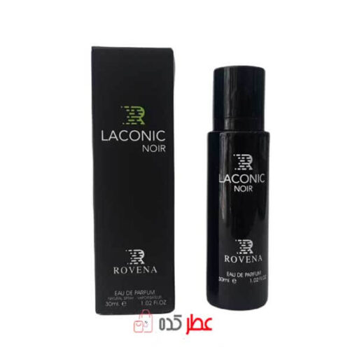 ادکلن روونا لاکونیک نویر Rovena Laconic Noir حجم 30 مبل ( لاگوست مشکی )