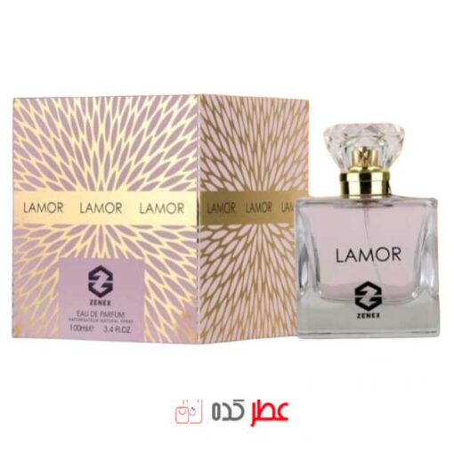 ادکلن زنانه زنیکس Zenex Lamor حجم 100 میل "لالیک لامور"