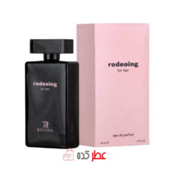 ادکلن زنانه روونا جعبه صورتی Rovena Rodeoing حجم 100 میل "نارسیس فور هر"