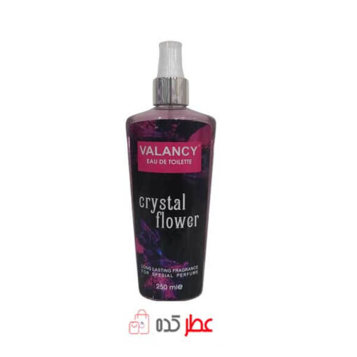 بادی اسپلش والنسی مدل Valancy Crystal Flower حجم 250 میل