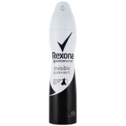 اسپری زنانه رکسانا Rexona Invisible Black White Clothes حجم 250 میل
