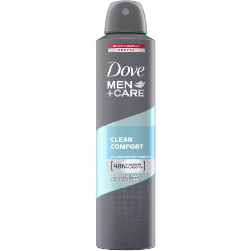 اسپری مردانه داو Dove CLean Comfort حجم 250 میل