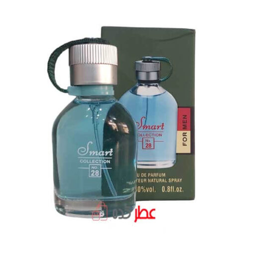 عطر مردانه اسمارت کالکشن 28"هوگو بوس سبز" 25 میل