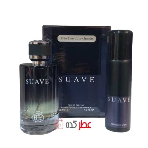 عطر مردانه فراگرنس ورد با اسپری Suave حجم 100 میل "دیور ساواج"