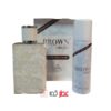 عطر مردانه فراگرنس ورد با اسپری BROWN ORCHID Blanc Edition حجم 100 میل