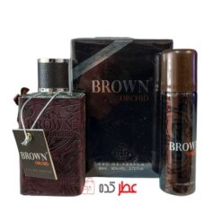 عطر مردانه فراگرنس ورد با اسپری BROWN ORCHID حجم 100 میل