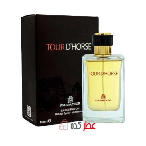 ادکلن مردانه پارادیس Tour D Horse حجم 100 میل "تق هرمس"
