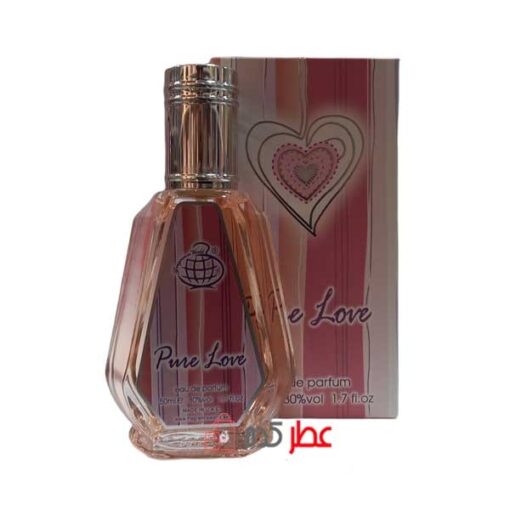 عطر زنانه فراگرنس ورد Pure Love حجم 50 میل