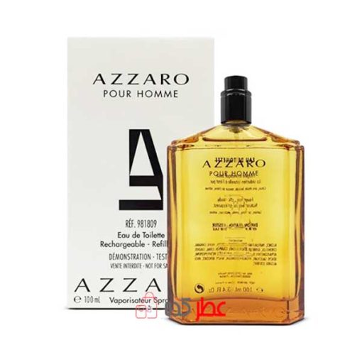 عطر ادکلن آزارو AZZARO POUR HOMME BLACK EDT 100MIL TESTER