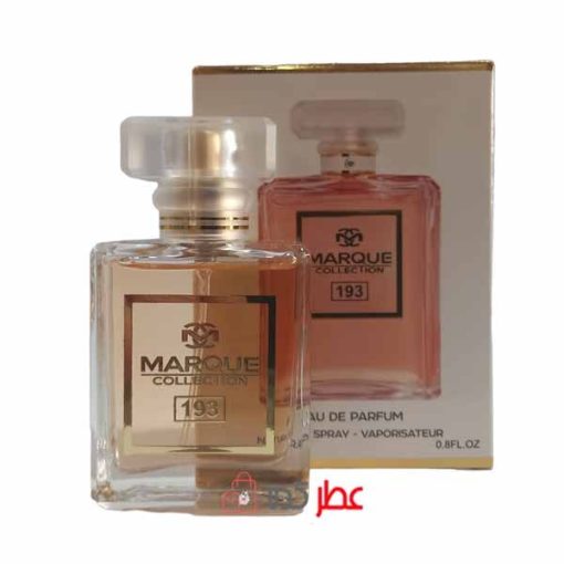 ادکلن زنانه مارکویی Marque 193 "شنل کوکو مادمازل" 25 میل