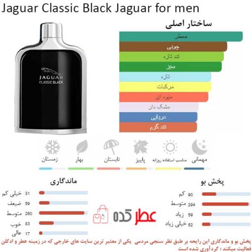 Jaguar Classic Black Jaguar for men