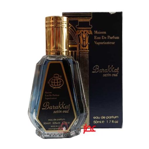 عطر زنانه،مردانه فراگرنس ورد Barakkat Satin Oud "باکارات عود ساتین موود" 50 میل