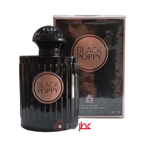 ادکلن زنانه پارادیس Paradise Black Poppy حجم 100 میل "ایو سن لورن بلک اوپیوم"