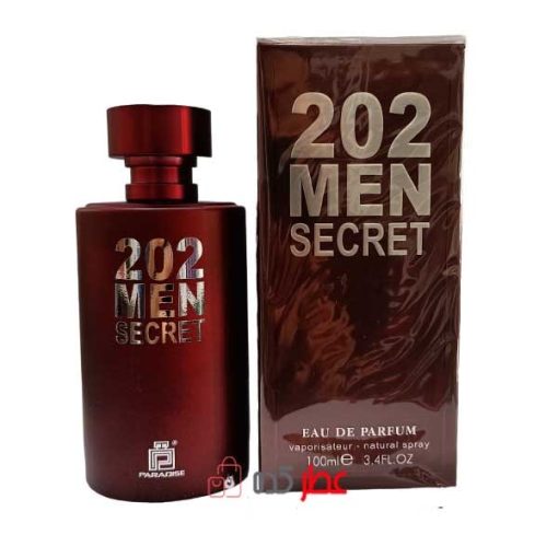 ادکلن مردانه پارادیس Paradise 202 Men Secret حجم 100 میل "کارولینا هررا 212 سک.سی"
