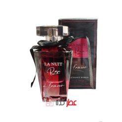 عطر زنانه فراگرنس ورد  La Nuit Rose Lover حجم 100 میل "لانکوم لا نویت ترزور ای لا فولی"