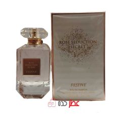 عطر زنانه فراگرنس ورد Rose Seduction Secret Festive رایحه "ویکتوریا سکرت بامشل سلبریشن" 100 میل