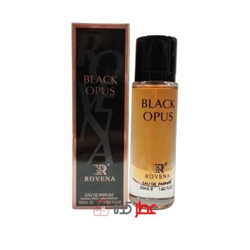 ادکلن روونا Rovena Black Opus حجم 30 میل ایو سن لورن بلک اوپیوم"