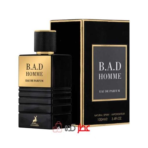 ادکلن مردانه الحمبرا B.A.D Homme "کارولینا هررا" 100 میل