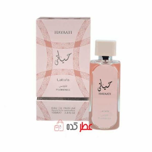 ادکلن زنانه لطافه حیاتی فلورنس Lettafe Hayaati Florence حجم 100 میل
