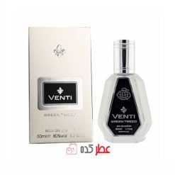 ادکلن مردانه فراگرنس ورد venti Green Tweed رایحه کرید گرین ایریش توید 50 میل